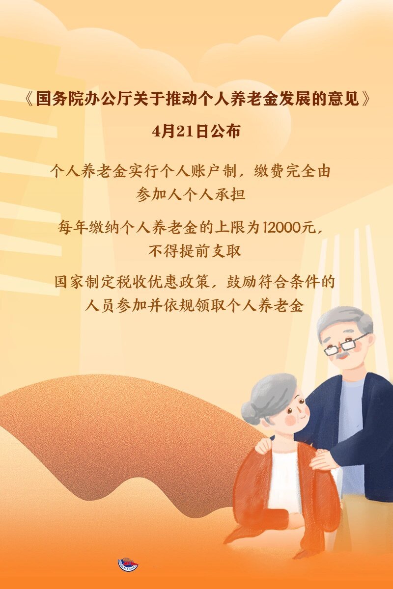 個人養(yǎng)老金制度全國推廣，構(gòu)建穩(wěn)健養(yǎng)老保障體系