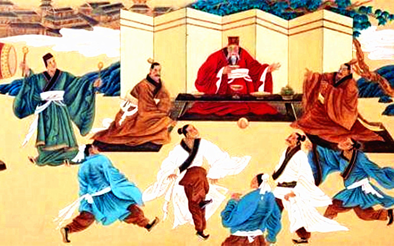 古代風(fēng)俗與現(xiàn)代生活的交融對比