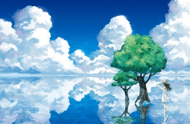 野外生命的頌歌，晴朗天空下的生命歡唱