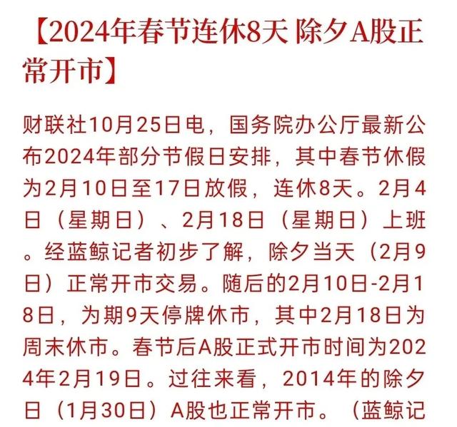 A股春節(jié)八天假期，市場(chǎng)影響及投資策略分析